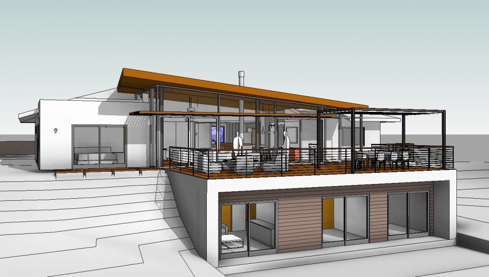 santa barbara architect, rendering