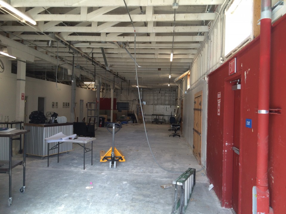 warehouse restaurant remodel