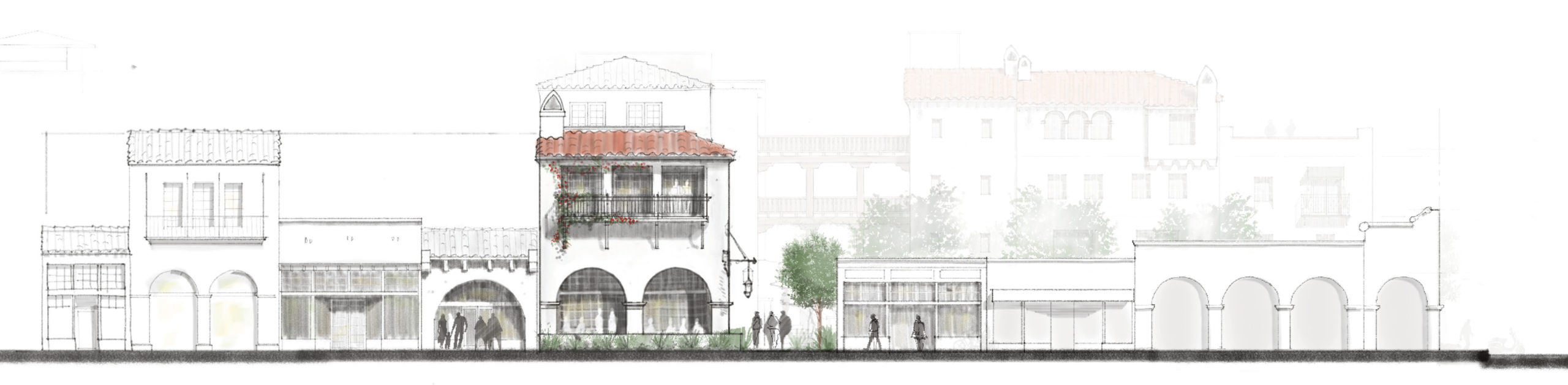 Color Elevation Drawing