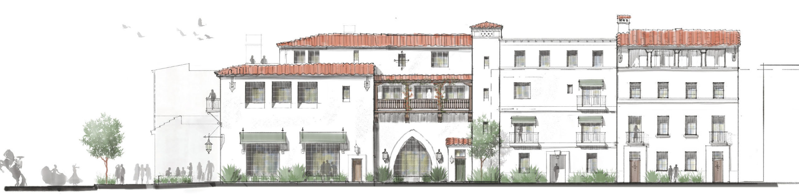 Color Elevation Drawing